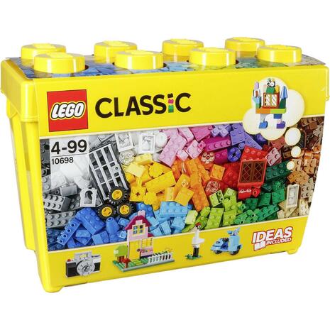 LEGO Classic Μεγάλο Κουτί Με Τουβλάκια Για Δημιουργίες 10698